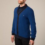 The Silverwood Cotton Cardigan // Midnight (S)