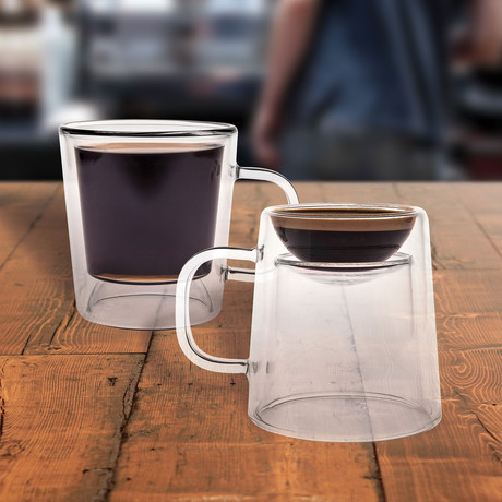 The Double Shot Coffee and Espresso Mug // Pack of 4 - GAMAGO - Touch of  Modern