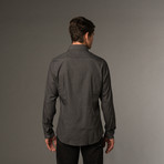 Slim Fit Button Up // Black Check (S)