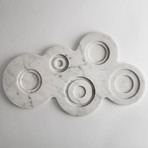 Round (White Carrara Marble)