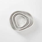 Egadi // Set Of 3 (White Carrara Marble)