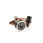 Filigree Cufflinks // Rose Gold