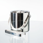 Linear Ice Bucket with Tongs