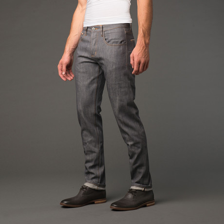 The New Standard Edition // James Selvage Skinny Jean // Grey (28WX32L)