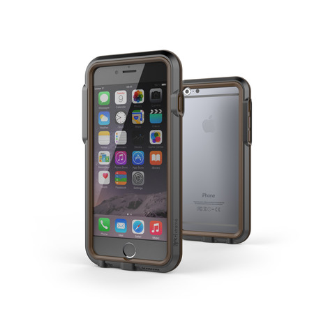 iPhone 6 Case // Charcoal Grey + Brown