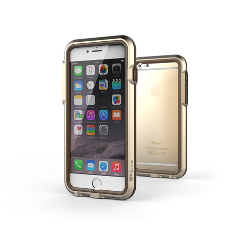 iPhone 6 Case // Gold + Brown