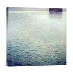 Island In Lake Atter // Wrapped Canvas