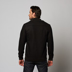 Wolf and Man // Cole Wool Bomber Jacket // Black (M)