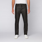The New Standard Edition // Wayne Selvage Skinny Sag Jeans // Wax Black (28WX32L)