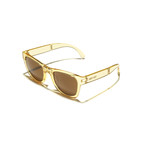 Tobago Sunglasses // Crystal Gold