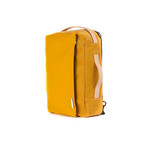 Double Coated Laptop Backpack 130 // Waxed Canvas (Orange)