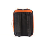 Double Coated Laptop Backpack 130 // Waxed Canvas (Orange)