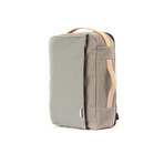 Double Coated Laptop Backpack 130 // Waxed Canvas (Orange)