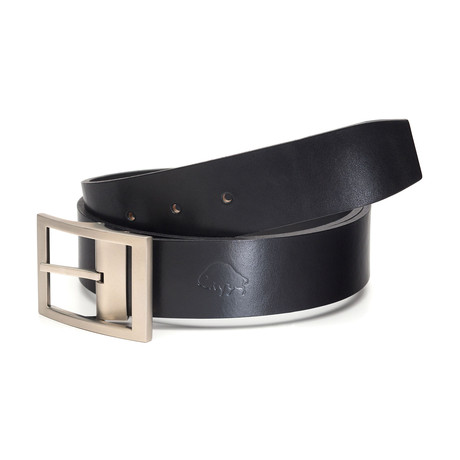 No. 2 English Bridle Leather Belt // Black (28")