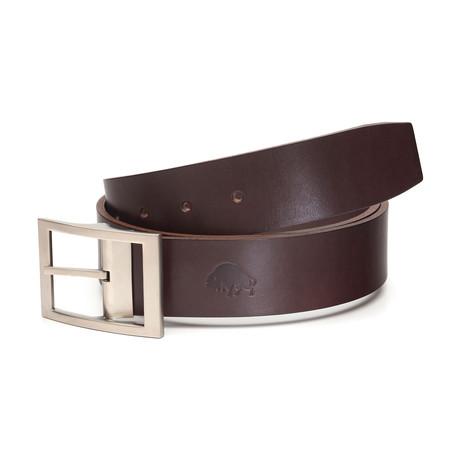 No. 2 English Bridle Leather Belt // Brown (38")