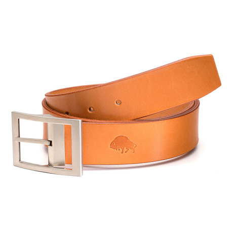 No. 2 English Bridle Leather Belt // Tan (28")