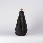 Sylvan Laptop Shoulder Bag 121 // Synthetic Leather (Black)