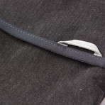 Crossbody Tote 400 // Waxed Chambray (Black)