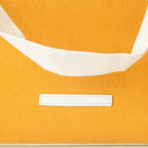 Wide Tote 210 // Waxed Canvas (Charcoal)