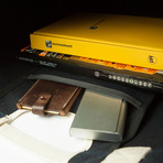 Wide Tote 210 // Waxed Canvas (Charcoal)