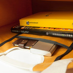 Wide Tote 210 // Waxed Canvas (Charcoal)