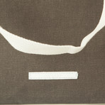 Wide Tote 210 // Waxed Canvas (Charcoal)