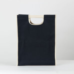 Tote/Clutch Convertible 200 // Waxed Canvas (Charcoal)