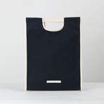 Tote/Clutch Convertible 200 // Waxed Canvas (Charcoal)