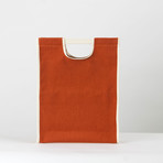 Tote/Clutch Convertible 200 // Waxed Canvas (Charcoal)
