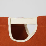 Tote/Clutch Convertible 200 // Waxed Canvas (Charcoal)