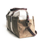 Weekender Duffel (Natural Tan + Brown)