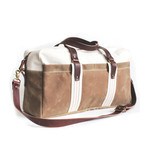 Weekender Duffel (Natural Tan + Brown)