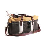 Weekender Duffel (Natural Tan + Brown)