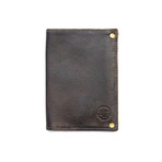 Passport Wallet (Brown + Tan)