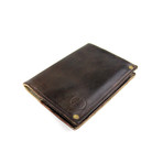 Passport Wallet (Brown + Tan)