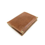 Passport Wallet (Brown + Tan)