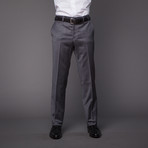 Versace Italian Wool Suit // Silver Pinstripe (Euro: 52)