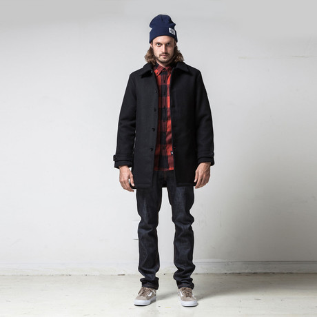 Facts Wool Single Coat // Black (M)