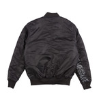 Mssg Ma1 Jacket // Black (XL)