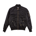 Mssg Ma1 Jacket // Black (XL)