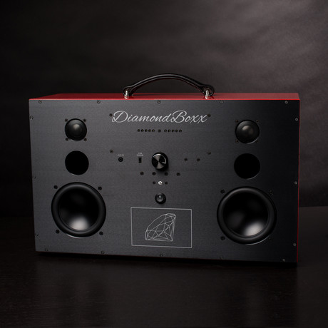 DiamondBoxx Model L // Red