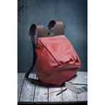 Red + Brown // Backpack