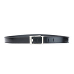 Versace Leather Resizeable Belt III // Black