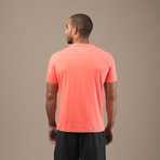 Pima Cotton Crew Tee // Coral (XL)