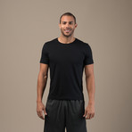 Spenglish Basic Crew Neck // Black (XS)