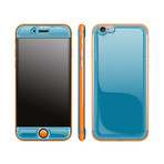 Glow Gel Combo for iPhone 6 // Electric Blue & Neon Orange