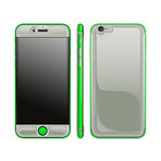 Glow Gel Combo // Steel Ash + Neon Green // iPhone 6/6S