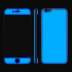 Glow Gel Combo // Navy + Neon Green // iPhone 6/6S (iPhone 6/6s)