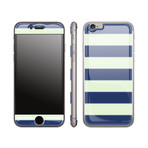 Glow Gel Skin // Nautical Striped // iPhone 6/6S