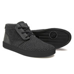 McQueen // Black Nubuck Wool (US: 7)